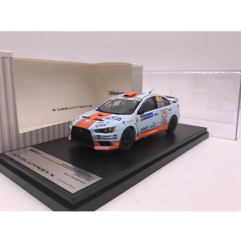 Модель автомобиля из 1:43 сплава TW mitsubiish Evo 10 металлическая игрушка модель автомобиля коллекция подарок