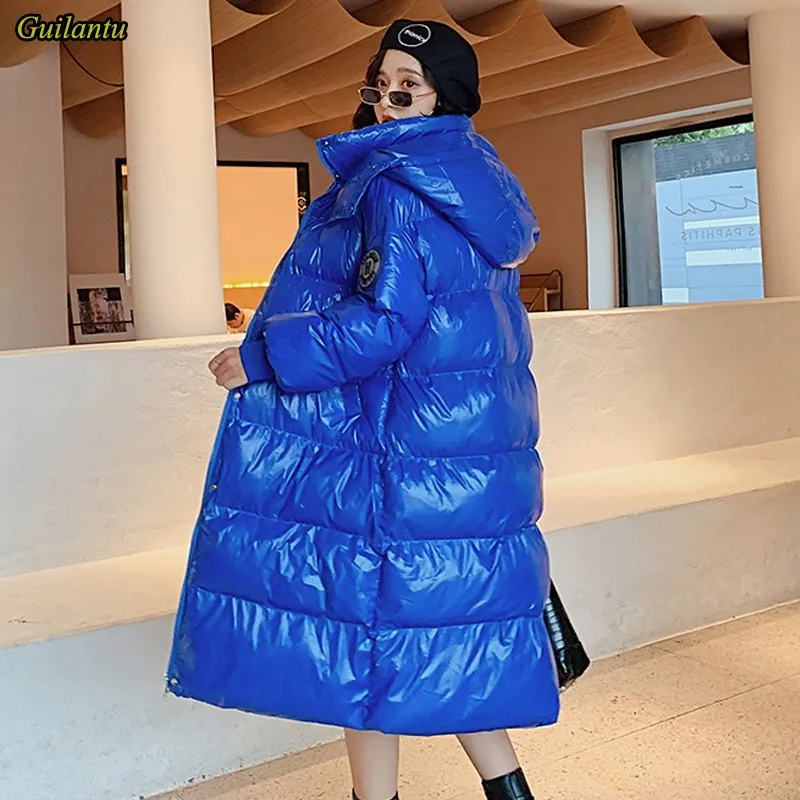 

Guilantu Plus Size X-long Parka Mujer 2020 Winter Down Jacket Women Cotton Padded Windbreak Warm Coat Female Hooded Parkas