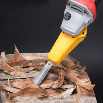 

New Electric Power Wood Chisel Carving Tool High-Carbon Steel Electric Power Wood Chisel Set For M10 M14 Angle Grinder Carpentry