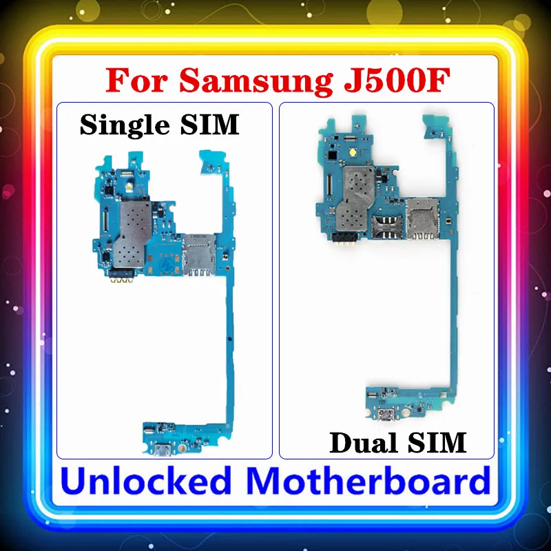 Материнская плата для Samsung Galaxy J5 J500F оригинальная чистая материнская с поддержкой