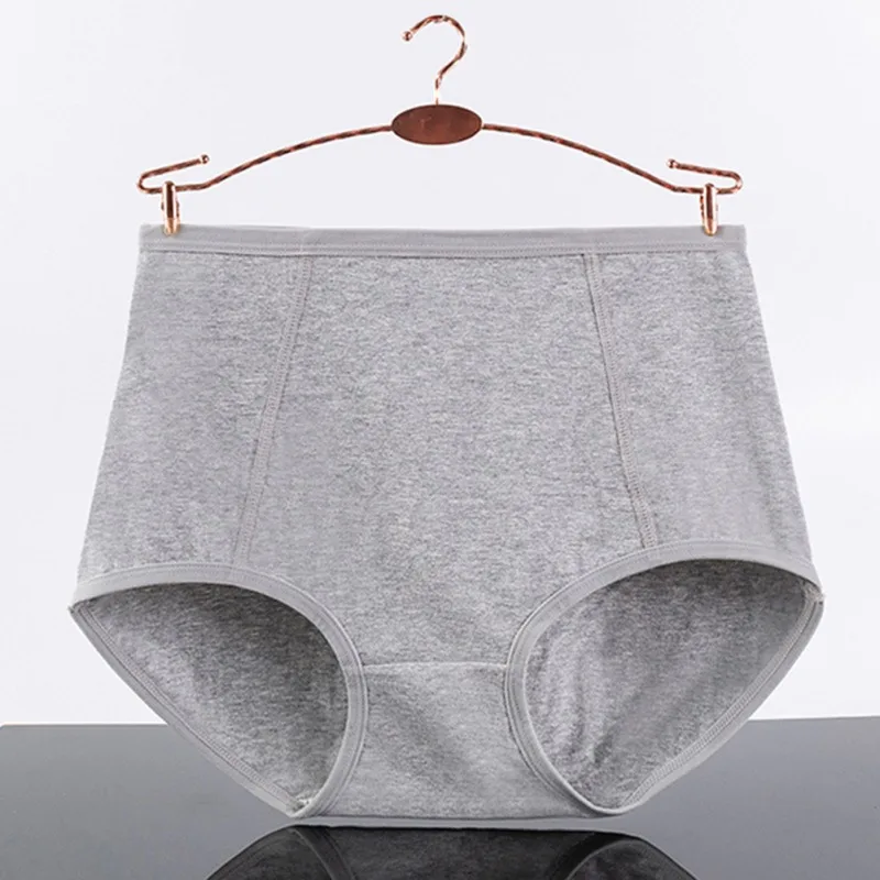 Plus Size Women Panties Mid Waist Cotton Briefs Multi-Color Female Panties Large Size Breathable Underwear XL-6XL