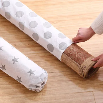 

New Arrival Summer Cool Feeling Bamboo Bed Mat Bag Fitness Exercise Carrier Center Cooling Mat Storage Bag 161*21CM