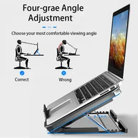 Gaming Laptop Cooler Large Size For 12-16 Inch Notebook Two USB Laptop Cooling Pads Wind Speed Adjustable Silent Laptop Stand - Image 4
