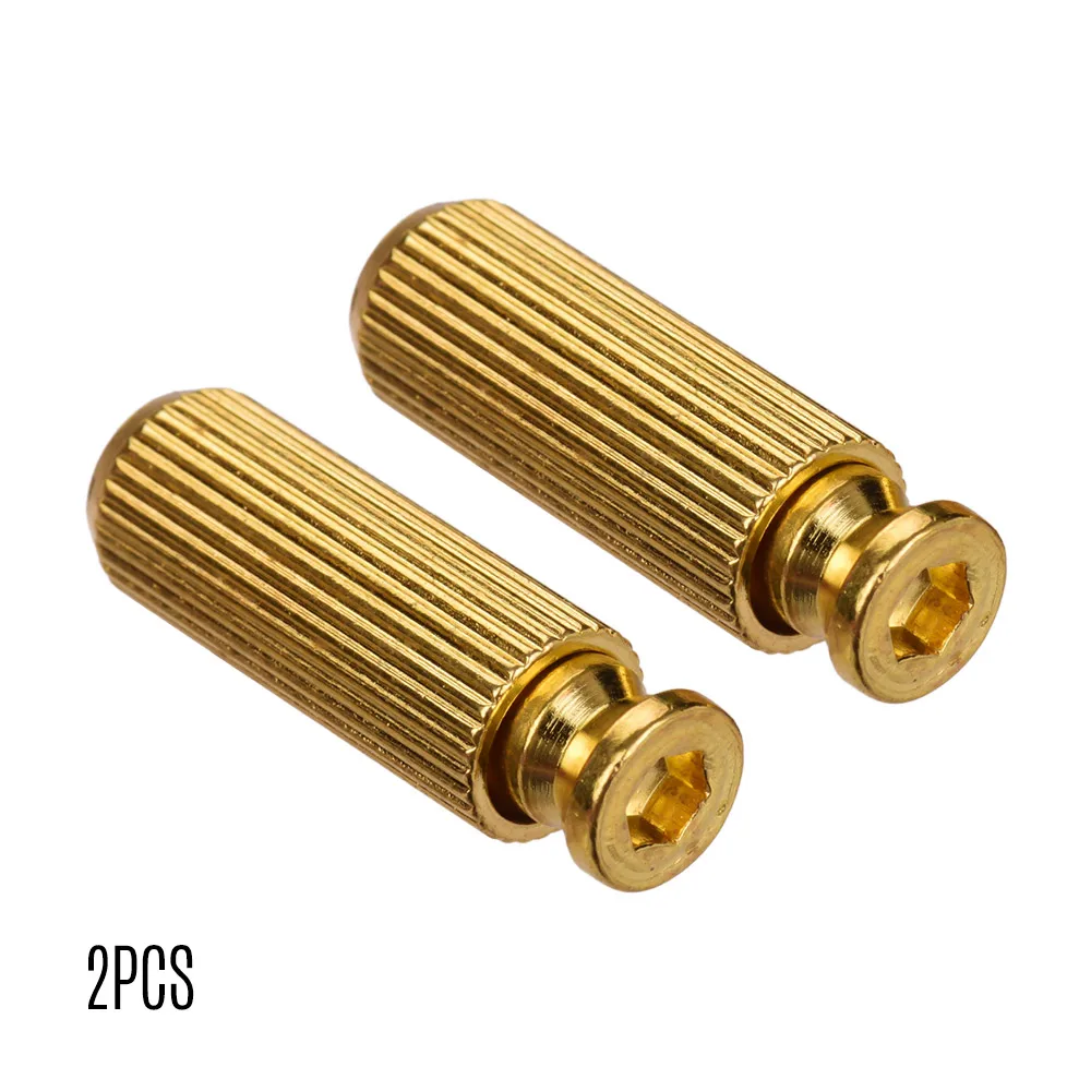 2PCS Metal Electric Guitar Tremolo Bridge Studs Anchors Screws Diameter 8MM Guitar Accessories Replacements guitar accessories