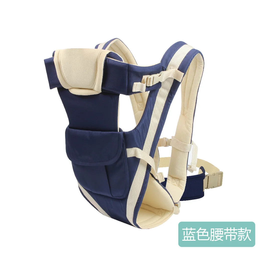 Baby Carrier Multifunctional Infant Baby Hipseat Carrier Front Facing Ergonomic Kangaroo Baby Wrap Sling for Baby Travel