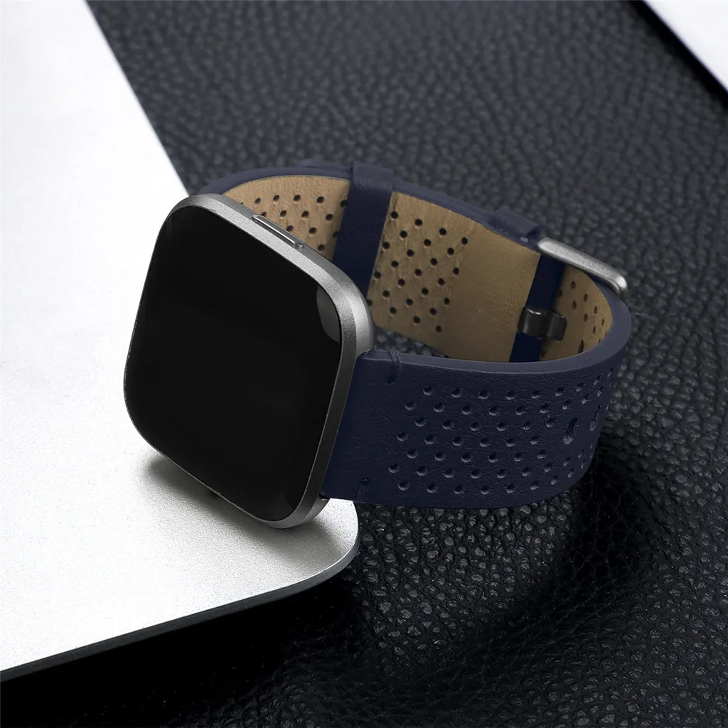 Ouhaobin сменный ремешок для часов для Fitbit versa 2 кожаный ремешок для наручных часов браслет ремень для Fitbit Versa 2 ремешок 1112#2