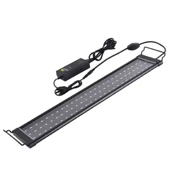 

LED Aquarium Dimmable Light Saltwater Fish Tank Viewing Light Decoration Parts Y5GA