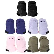 Горячая перчатки умелое производство 1 пара зимняя Коляска ручной муфта уличная детская коляска флисовое покрытие для рук