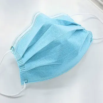 

10Pcs Disposable 3-Ply Mouth Mask Melt-Blown Antibacterial Face Cover 2XPC