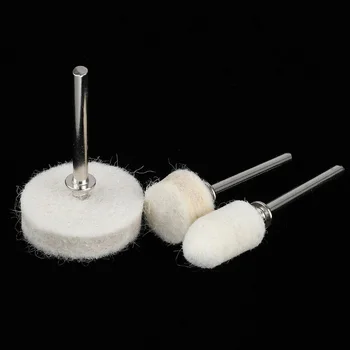 

Supply Buffing Wheel Kit Set 88pcs Soft Felt Polishing Buffer Cleaning