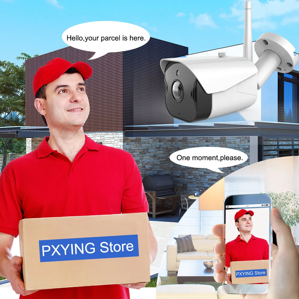 Tuya, домашние камеры безопасности, система, Wifi, комплект видеонаблюдения, CCTV, 1080 P, для улицы, ночное видение, двухстороннее аудио, водонепроницаемый, NVR комплект