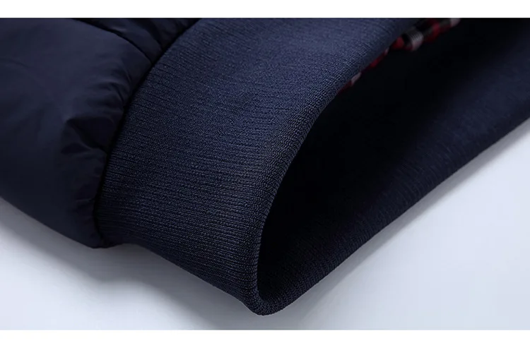 Cotton-padded Clothes Men's Slim Fit Winter Hooded Men's Large Size Solid Color Thick down Feather Cotton-padded Clothes Su