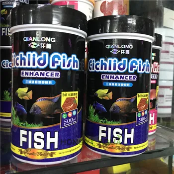 

High Nutrition fish food for cichlid Fish Color Enhancer Fish Feed 500ML