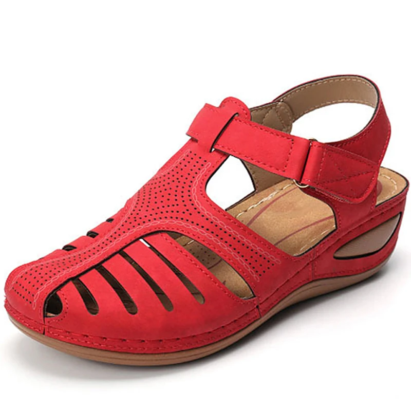 Women Sandals New Summer Shoes Woman Plus Size Heels Sandals For Wedges Chaussure Femme Casual Gladiator Platform Shoes Talon