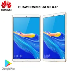 Оригинальный huawei Mediapad M6 8,4 дюймов 4 Гб 64 Гб wifi планшетный ПК Kirin980 Восьмиядерный Android 9,0 Google play 6100 мАч type-C 2560x1600