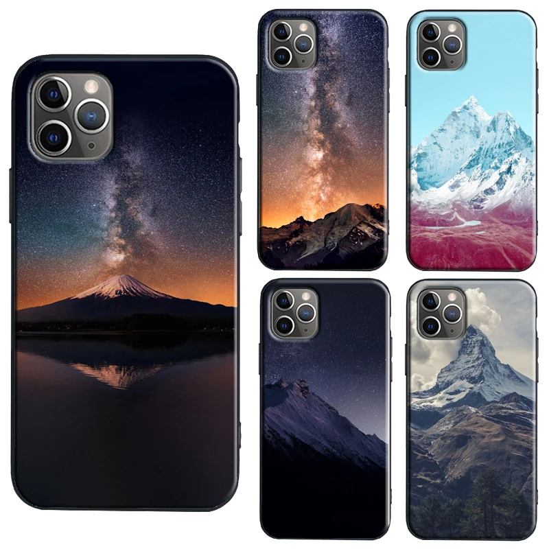 Красивый чехол из ТПУ для iPhone XR X XS Max 11 12 Pro mini 6S 7 8 Plus SE 2020 | Мобильные телефоны и