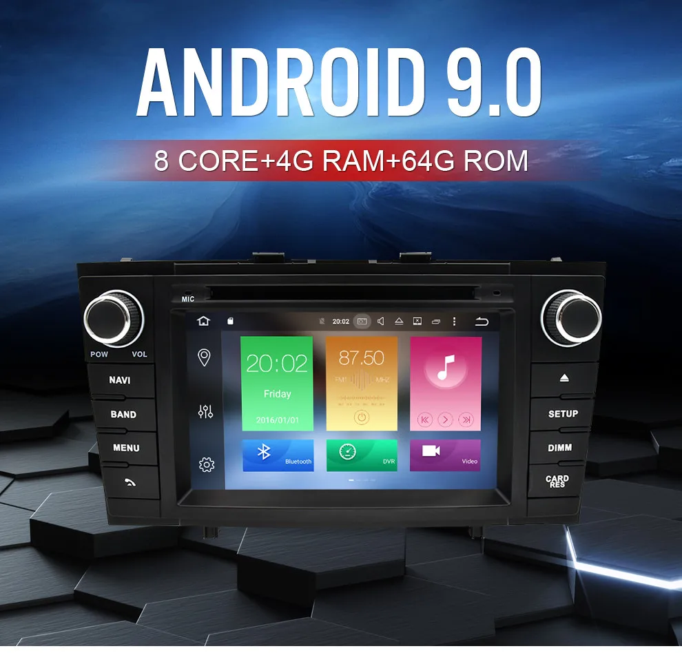 Android 8,0 стерео радио для Toyota T27 Avensis 2009- 2 Din DVD gps навигации wi-fi DAB+ головного устройства Bluetooth USB 4G Оперативная память