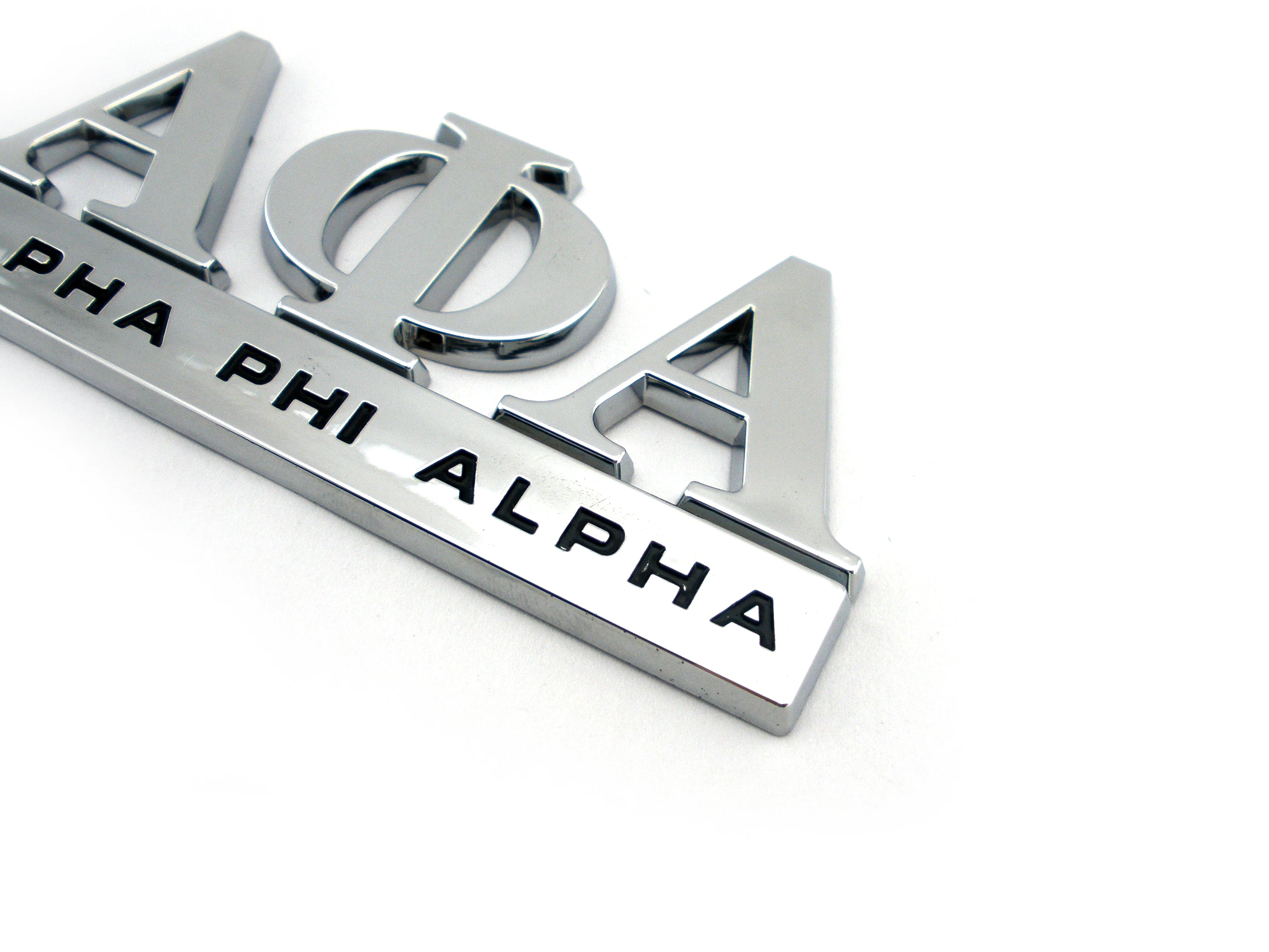 3D Хром APA Alpha Phi Alpha Sorority Автомобильная эмблема наклейка авто знак наклейка грузовик логотип
