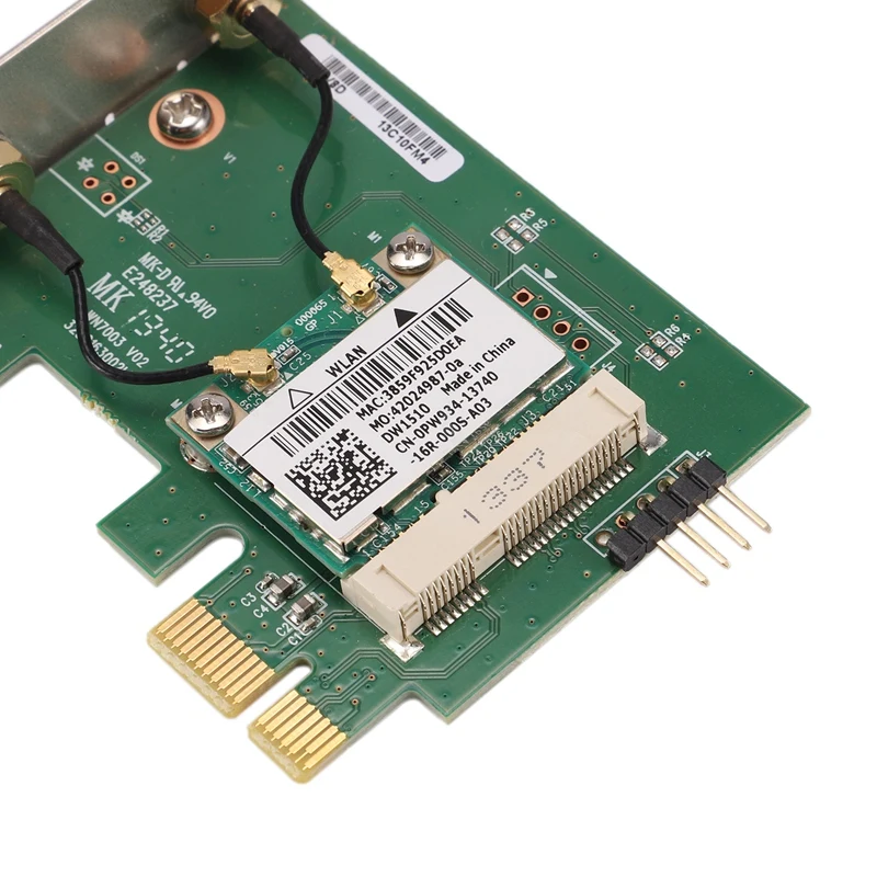 BCM94322HM8L DW1510 Двухдиапазонная 300 м 802.11A/B/G/N 2,4/5 г настольная Wi-Fi WLAN карта с 2 антеннами для Win XP/7/8/MAC OS/Hackintos