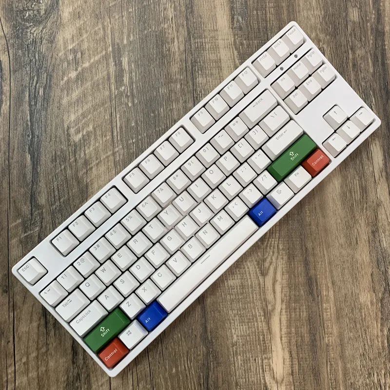 

87 Key Mechanical Keyboard TYPE-C RGB Backlit Hot Swappable Black/Red/Tea/Blue Switch Gaming Mechanical Keyboard For Desktop