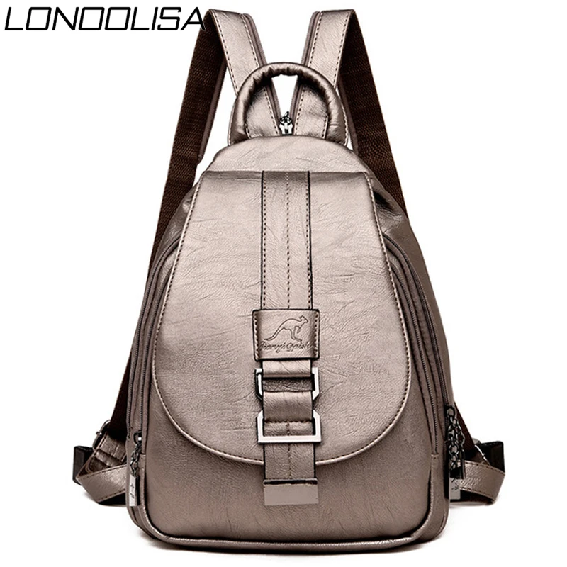 Back 2020 женские рюкзаки из натуральной кожи груди мешок Bagpack дамы путешествия рюкзак Mochilas школьные для девочек