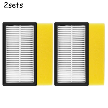 

2Sets For Bissell Style 1008 Filter Pack For CleanView Upright Vacuums Household Cleaning Attachment