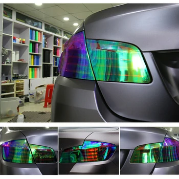 

1 Roll Fog light film Car Auto 12 x48inch Chameleon Taillight Removable