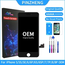 

3A+ OEM Original Screen LCD For iPhone 6 6s 7 8 Plus 5 5S SE 2020 LCD Screen Display Assembly Replacement LCD 3D Touch Gift