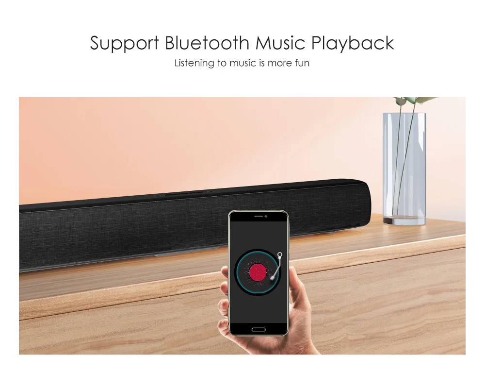  Xiaomi TV Sound Bar Speaker Wireless Bluetooth SoundBar Audio Simple and Fashion Bluetooth Music Pl