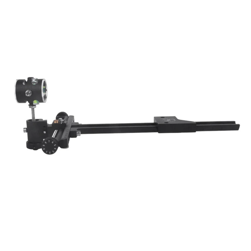 

Archery Compound Bow Sight 1 Pin 0.059" Long Bracket Hunting 4X Lens Accessories