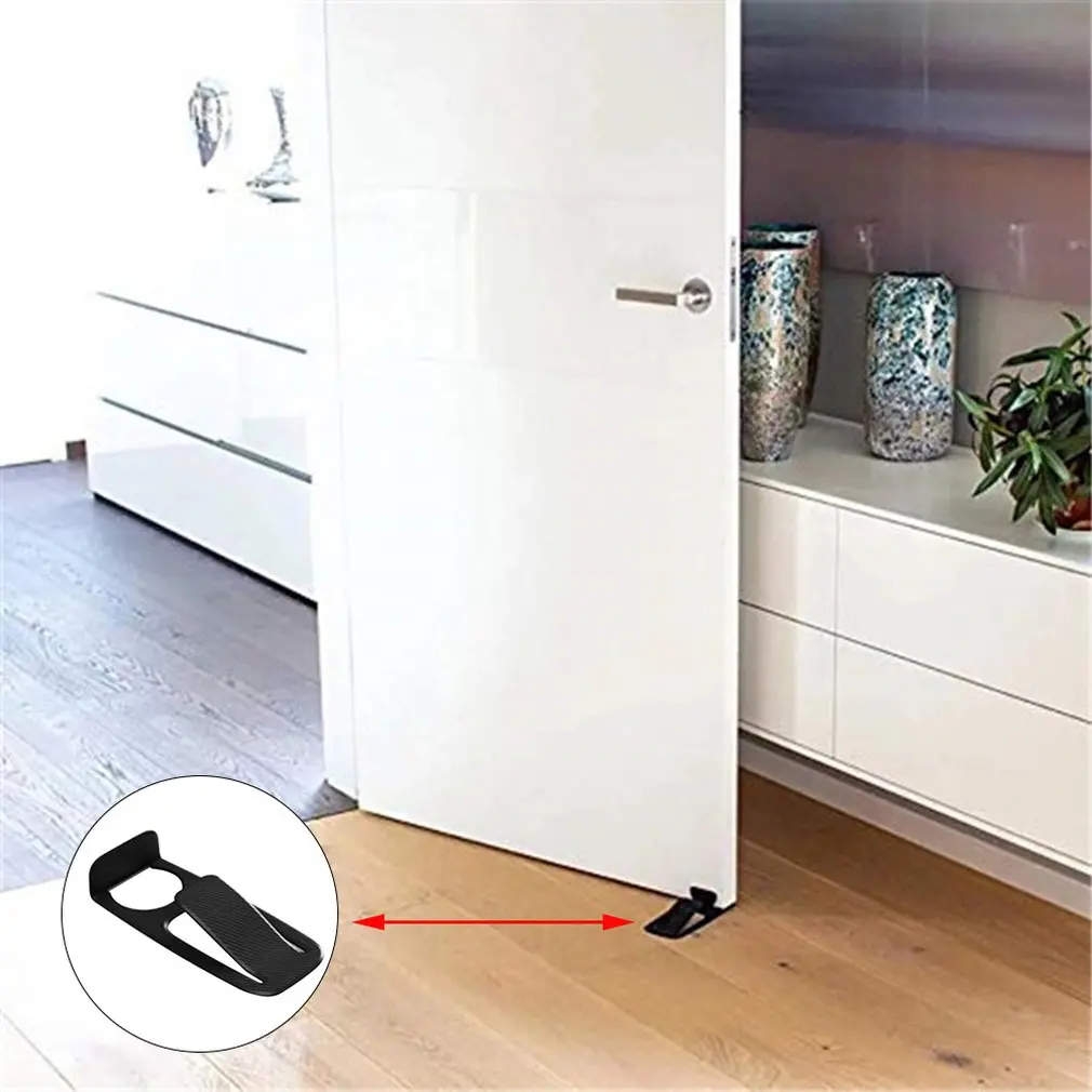 To Prevent Slamming Doors And Doorknob Impacts Sprin Innovative Multi-function Door Stop Free Door Door Simple Door File