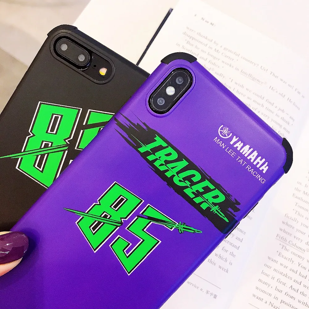 Чехол LISM Capa для iPhone 6 6S 7 8Plus X XR XS Max для Yamaha Tracer Racing#85 мягкий imd чехол для телефона противоударный протектор