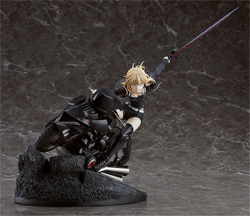 Аниме Fate Grand Order фигурка Altria Pendragon с мотоциклом 1/8 Масштаб Окрашенные ПВХ Фигурки Модель игрушки кукла подарок