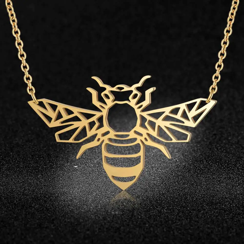 

Unique Animal Bee Necklace LaVixMia Italy Design 100% Stainless Steel Necklaces for Women Super Fashion Jewelry Special Gift
