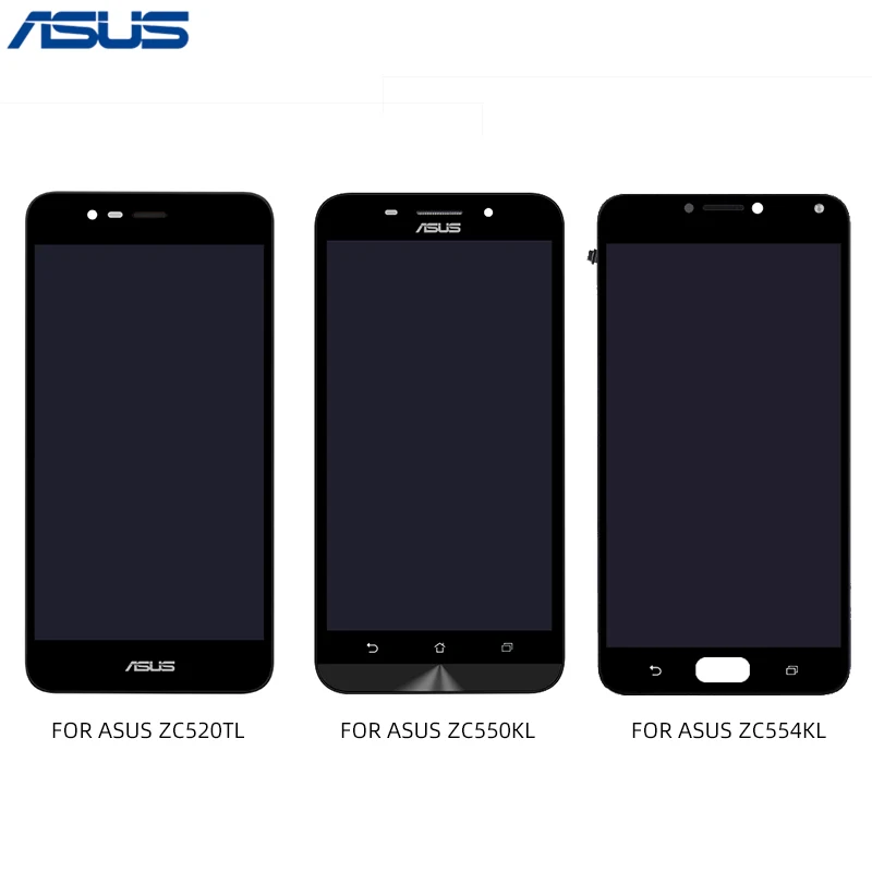 ЖК дисплей ASUS Zenfone ZC520TL ZC550KL ZC554KL дигитайзер сенсорного экрана с рамкой в