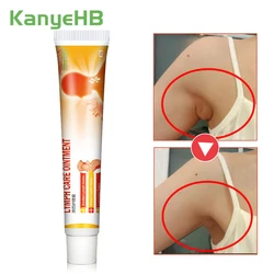 1pcs Neck Lymphatic Detox Ointment Anti-Swelling Herbs Plaster Breast Lymph Nodes Cream Medical Plaster Health Care G008