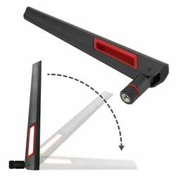 Antenne WiFi double bande 10dbi 2.4/5/5.8 ghz, LAN/Wi Fi, adaptateur de routeur, 2400 2500MHZ, 4900 5900MHZ, RP SMA 