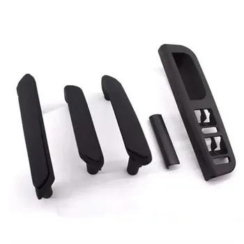 

READXT For vw Passat B5 Car Interior Window Switch Control Panel Front&Rear Door Black Pull Grab Handles With Trim Cover Parts