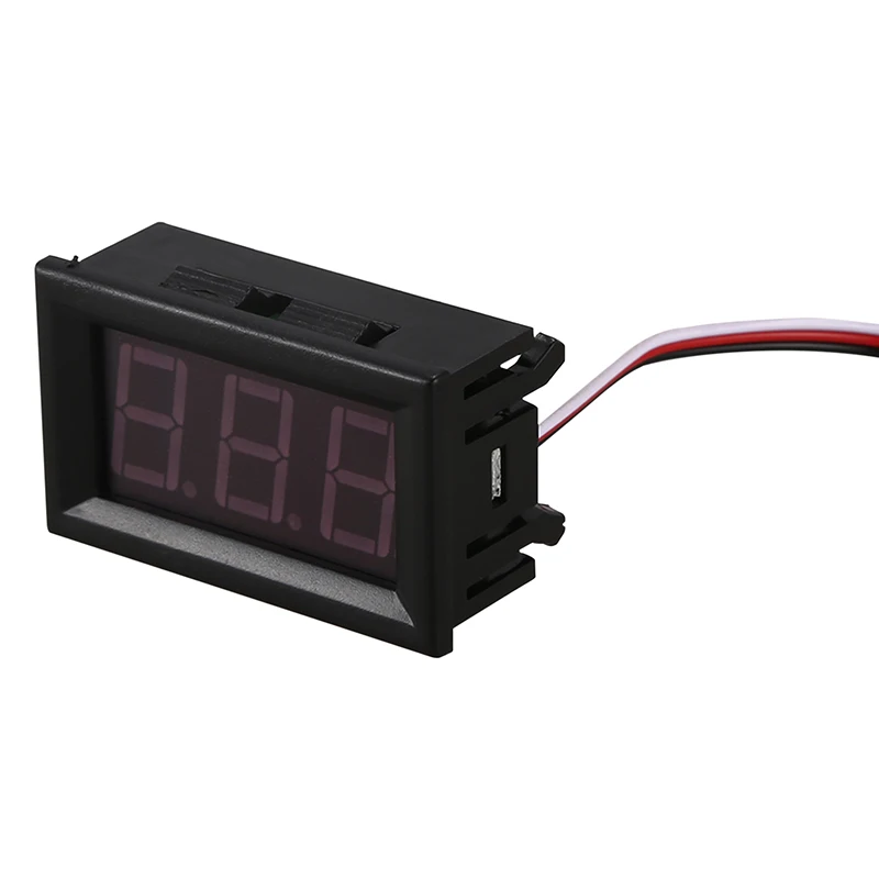 Mini voltmeter tester Digital voltage test battery DC 0-30V red auto car Hot