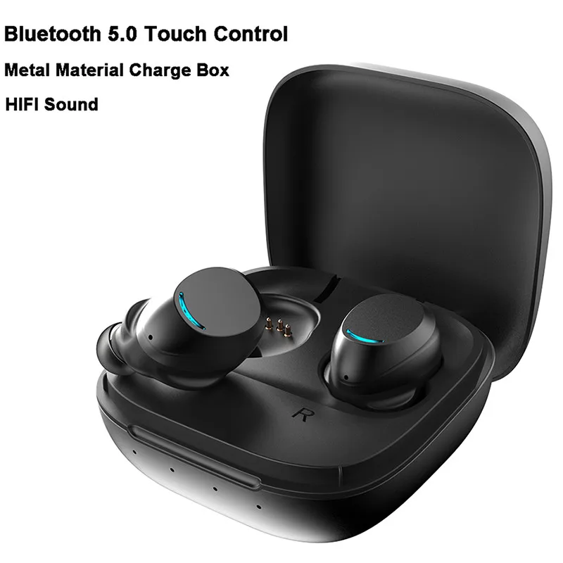 

U9 TWS Earphone Wireless Bluetooth Headset Stereo Handsfree Sport Bluetooth Earphones With Charge Box Portable Headphones Earpud