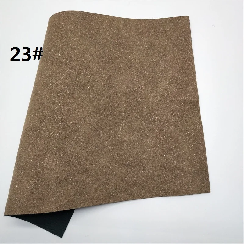 23 1 шт. 21X29 см Синтетическая кожа замша блестящая кожа ткань для DIY аксессуары Диван сумки и обувь 4S23 - Цвет: 23