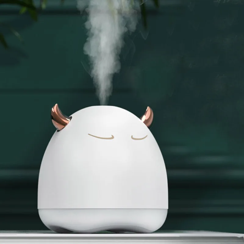 

280ml Ultrasonic Air Humidifier Facial Steamer Cute Pet Cool Nano Spray Mist Aroma Air Oil Diffuser Big Capacity Rechargeable