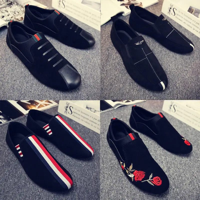 

New men's cloth shoes, social peas shoes, Korean casual lazy shoes