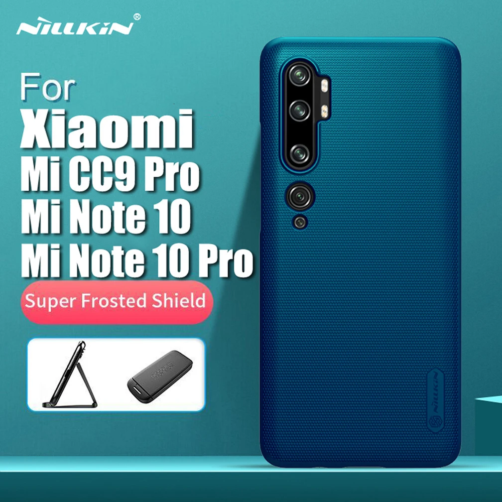 Чехол Nillkin для Xiaomi Mi CC9 Pro суперматовый чехол накладка из поликарбоната Note 10/Note 10