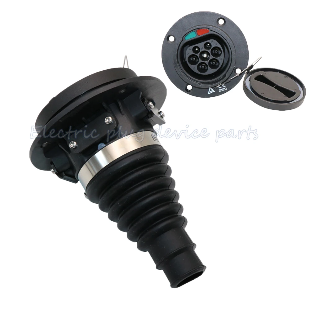 

NEW EV Charging EU Socket for Tesla Model S X BMW i3 i8 Nissan Leaf Renault Kangoo Chevrolet Volt Type 2 32A for Electric Car