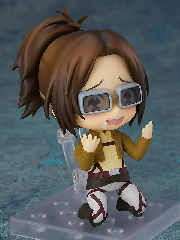 PrettyAngel-Подлинная хорошая улыбка компании Nendoroid 1123 атака на Титанов Hange Zoet фигурка