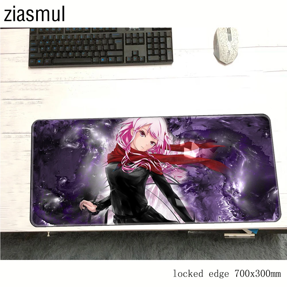 Guilty Crown Коврик Для Мыши 700x300x3 мм коврик для мыши notbook компьютерный коврик для мыши из натурального каучука игровой коврик для ПК геймерский коврик для ноутбука
