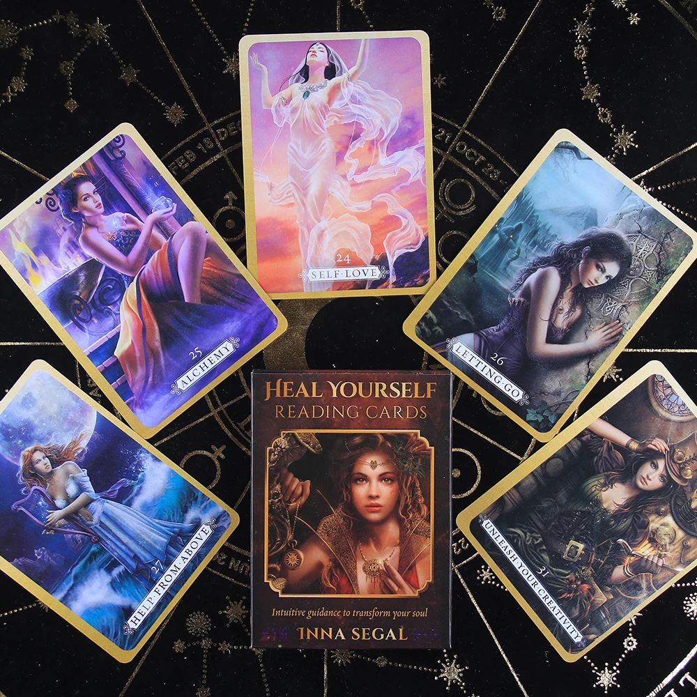 Heal Yourself Reading Cards Intuitive Guidance To Transform Your Soul Reading  Card Series Game Oracle Deck Tarot With Guidebook - Card Games - AliExpress