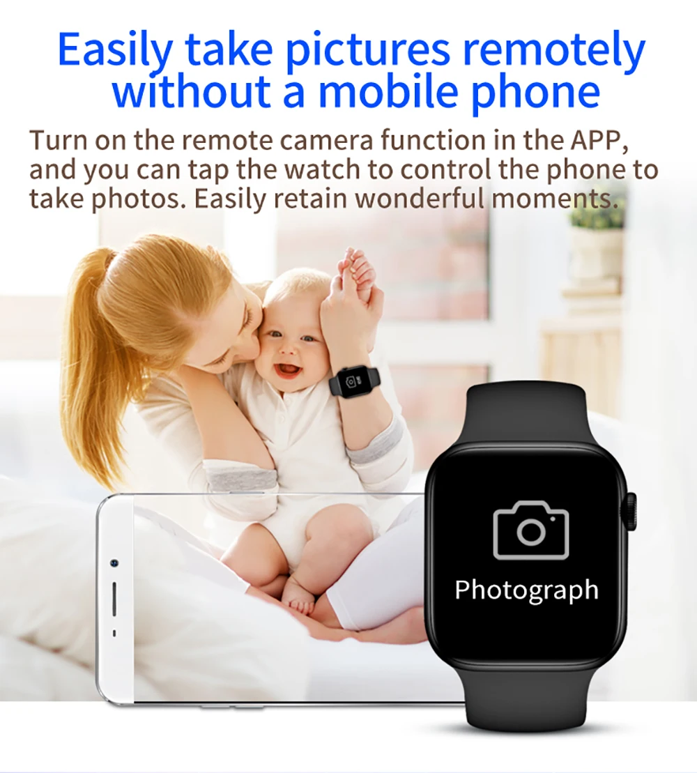 2021 Original X8 Max Smart Watch 1.75" Custom Dia BT Call Sports Sleep Monitor Heart Rate Men Woman IWO 13 Series 7 Smartwatch