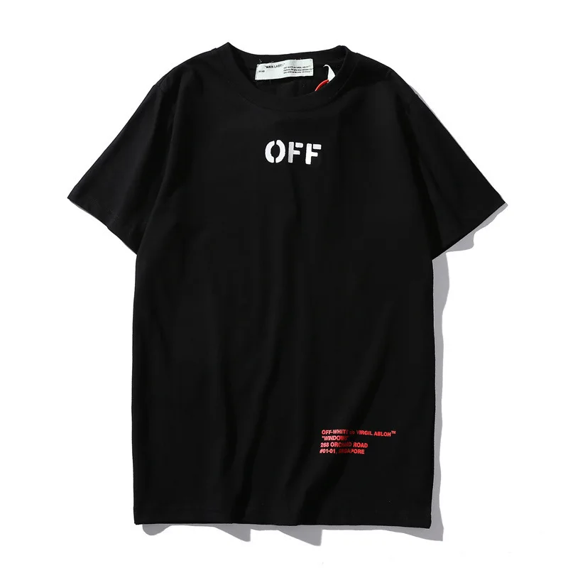 Simple Red Arrowhead Short-sleeved Street Hip-hop Short-sleeved T-shirt for Men and Women
